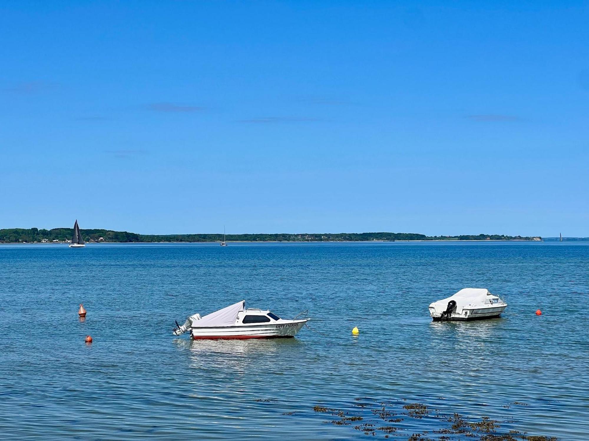 Urlaub Mit Ostseeblick, Schwimmbad, Sauna & Direkte Strandlage Kronsgaard Esterno foto