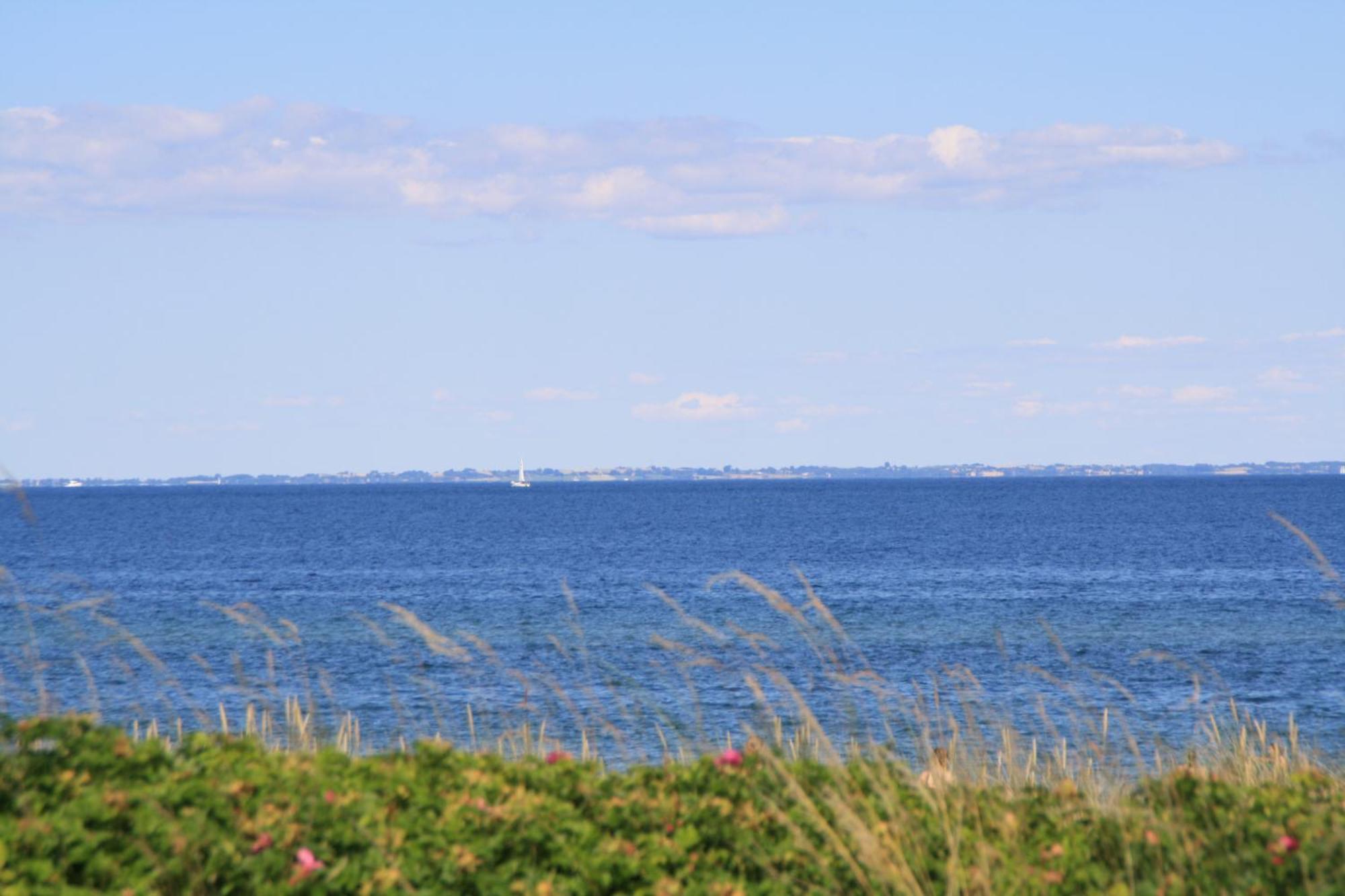 Urlaub Mit Ostseeblick, Schwimmbad, Sauna & Direkte Strandlage Kronsgaard Esterno foto